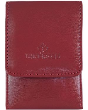 Windrose Maniküreetui Merino - Rot