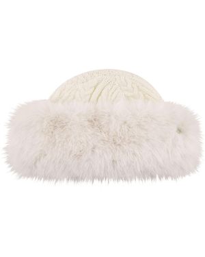 Codello Hut Fake Fur Flauschig Weich Und Warm - Natur