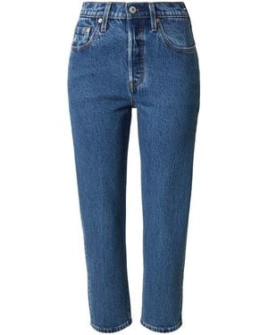 Levi's Levis Jeans 501 Crop - Blau