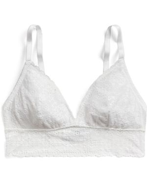 Polo Ralph Lauren Bügelloser Bh Wireless Longline Bra - Weiß