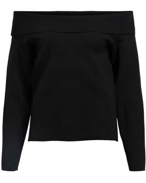 Object Pullover Objreynard - Schwarz