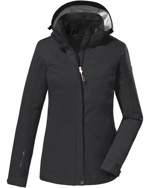 Killtec Outdoorjacke - Schwarz