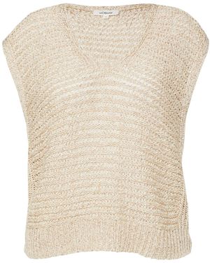 S.oliver Pullover - Natur