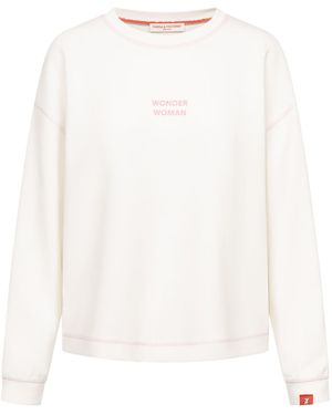 Frieda & Freddies Sweatshirtpullover - Weiß