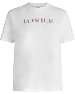 Calvin Klein T-Shirt Classic Varsity - Weiß