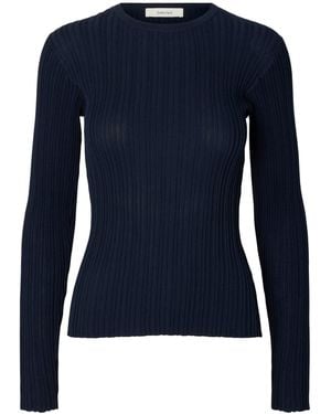 SELECTED Pullover Slwtoledo - Blau