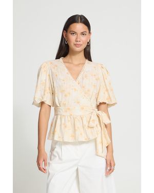 B.Young Bluse Byxfimma - Natur