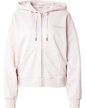 Guess Sweatjacke - Weiß
