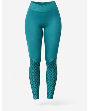 LEAFLETIC Leggings Long Length Legging - Blau