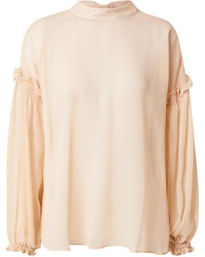 TOPSHOP Bluse 'Georgette' - Natur