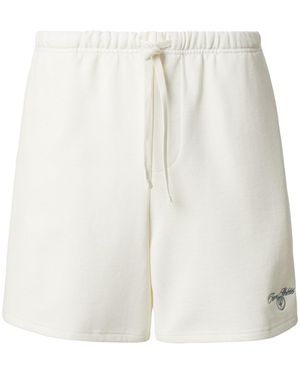 DAN FOX APPAREL Sweatshorts Carl - Weiß
