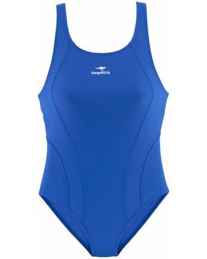 Kangaroos Badeanzug - Blau