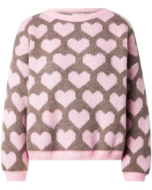 Hailys Pullover Lo44Vely - Pink