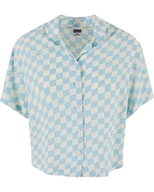 Urban Classics Bluse 'Resort' - Blau