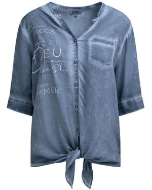 SOCCX Bluse - Blau