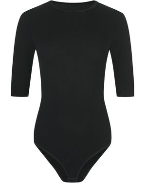 Evoni Shirtbody - Schwarz