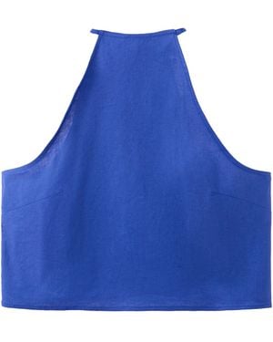 Mango Top Santori - Blau