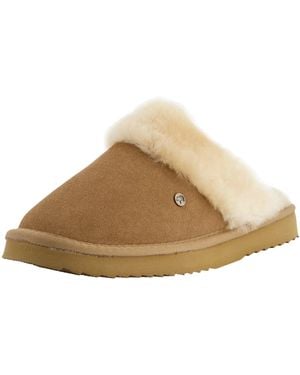 Warmbat Hausschuh Flurry - Natur