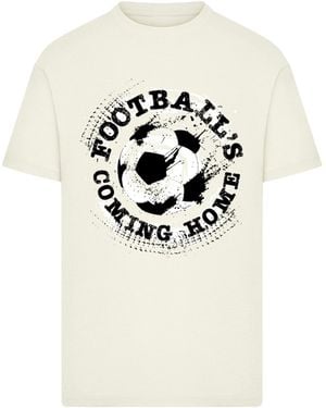 F4NT4STIC T-Shirt Footballs Coming Home Paint Splatter - Mehrfarbig