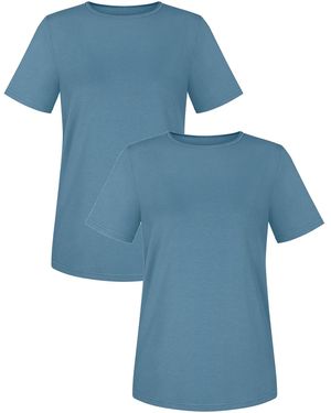 Sloggi T-Shirt Ever Ease - Blau