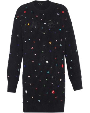 faina Strickkleid - Schwarz