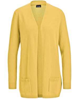 Goldner Strickjacke - Gelb