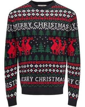 Only & Sons Pullover - Rot