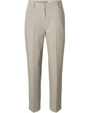SELECTED Hose Slfrit-Ria - Grau