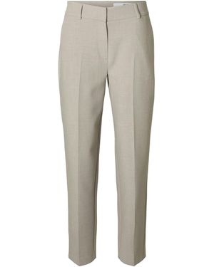 SELECTED Hose 'Slfrit-Ria' - Grau