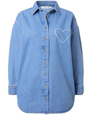 Studio Untold Bluse - Blau