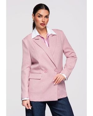 Ombre Blazer - Pink