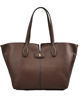 U.S. POLO ASSN. Handtasche Chestnut - Braun