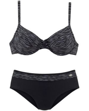 Kangaroos Bikini - Schwarz