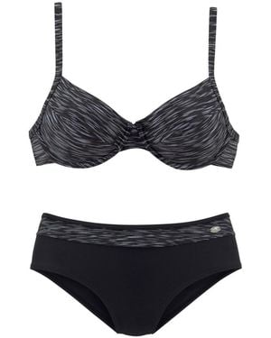 Kangaroos Bikini - Schwarz