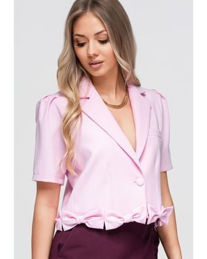 Ombre Blazer - Weiß