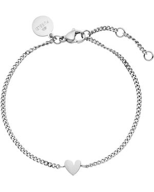 PURELEI Armband Tiny Heart - Weiß