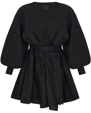 DreiMaster Klassik Kleid Classic - Schwarz