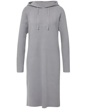 Comma, Strickkleid - Grau