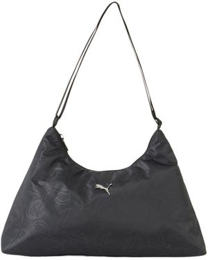 PUMA Schultertasche Pop - Schwarz