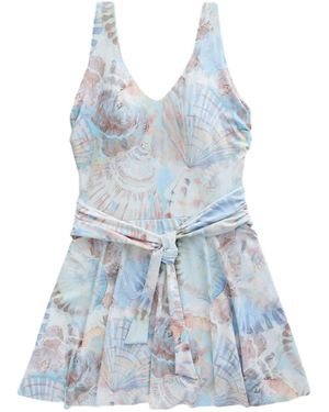 Next Badeanzugkleid - Blau