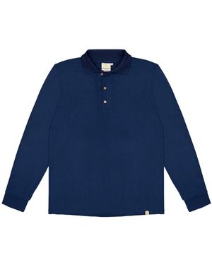 greenjama Pyjama Lang - Blau