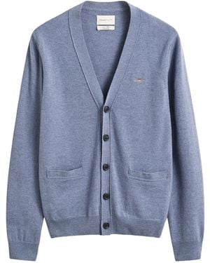 GANT Strickjacke - Blau