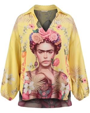 Key Largo Bluse Gallery - Grau