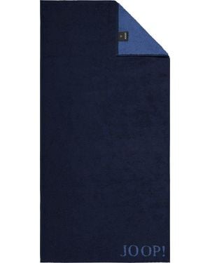 Joop! Handtücher Doubleface - Blau