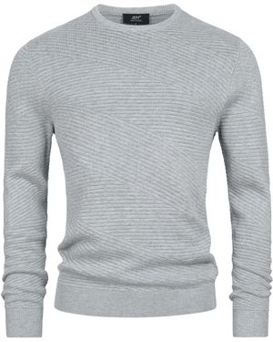 JEFF Pullover Jfabram - Grau