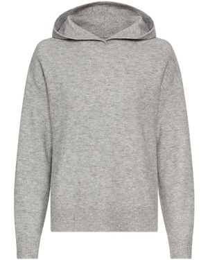 Camel Active Strickpullover Mit Kapuze - Grau