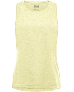 Jack Wolfskin Tanktop - Gelb