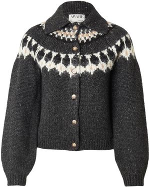 Aware Strickjacke - Schwarz
