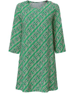 For You Moda Kleid - Grün