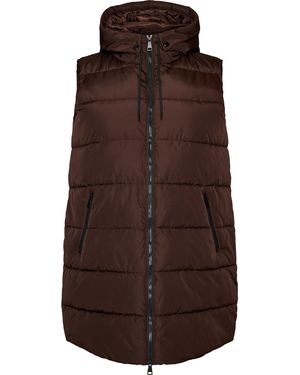 Zizzi Weste Carylie - Braun